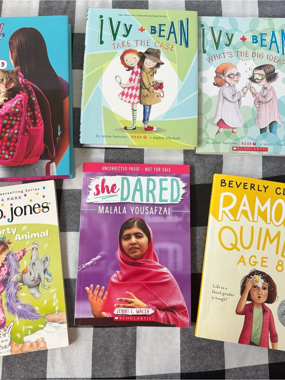 Set of 6 New Middle Grade Girlhood Chapter Books